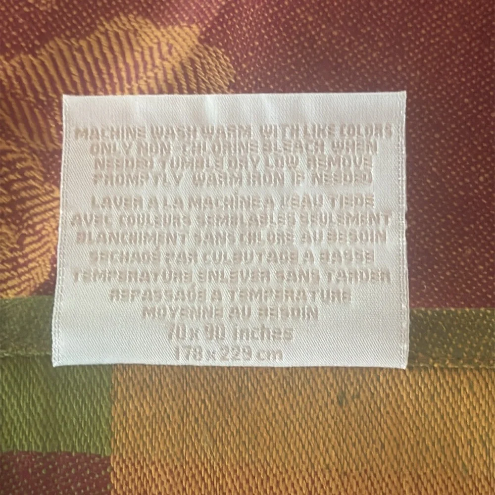 Williams Sonoma Woven Cotton/Linen Kitchen Towel New!